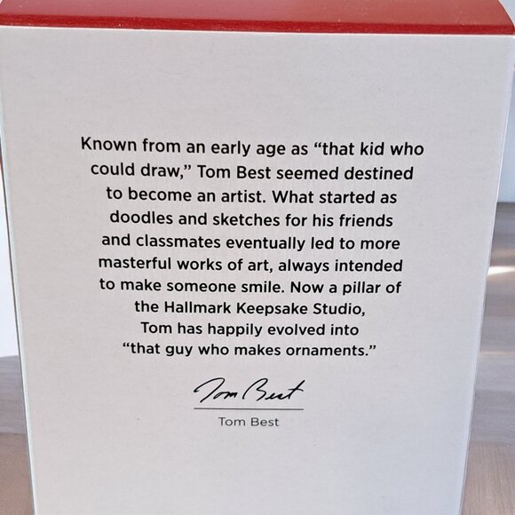 *NEW* Hallmark WINE TIME Wine Glass Christmas Ornament 2021 - Picture 4 of 5